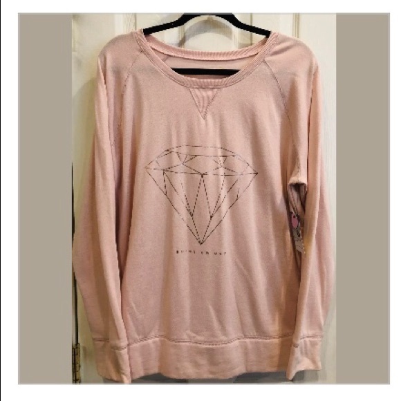 Xersion Tops - ‼️SOLD‼️Shine Bright Diamond Print Sweatshirt XL